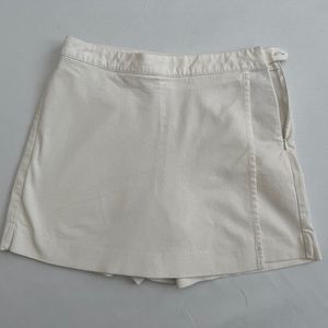 Boston Proper White Skort